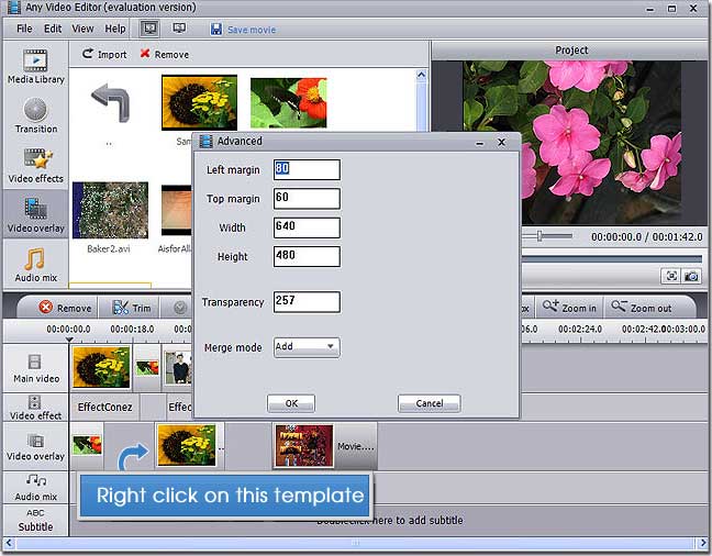 Any Video Editor User Guide How to Overlay Video in Any Video Editor