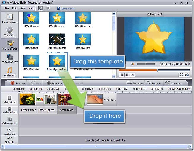 Add Video Effects to the Timeline
