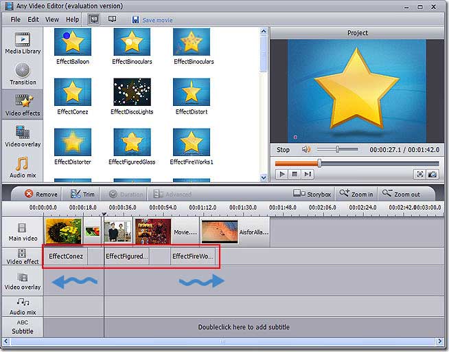 Define Video Effect Start Time
