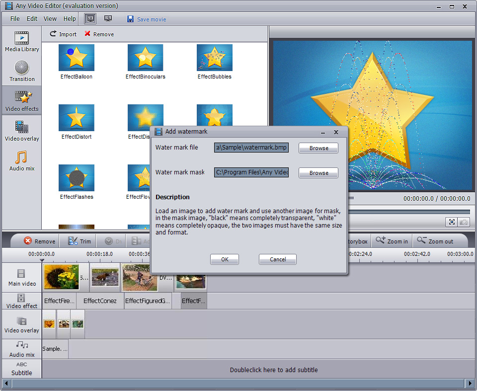 J editor. Any Video Editor. Tr Editor. Video watermark maker